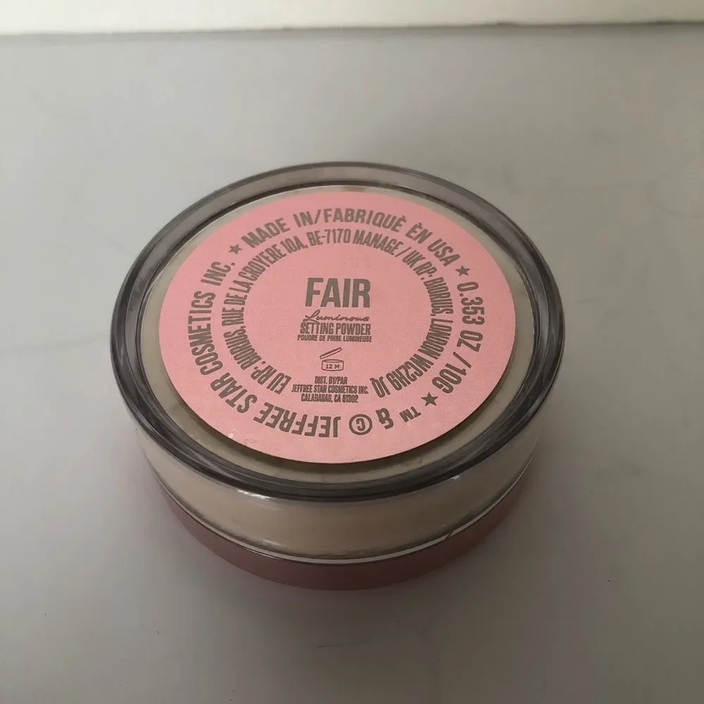 Jeffree Star Cosmetics Magic Star Luminous Setting Powder Fair NEW Box Damage